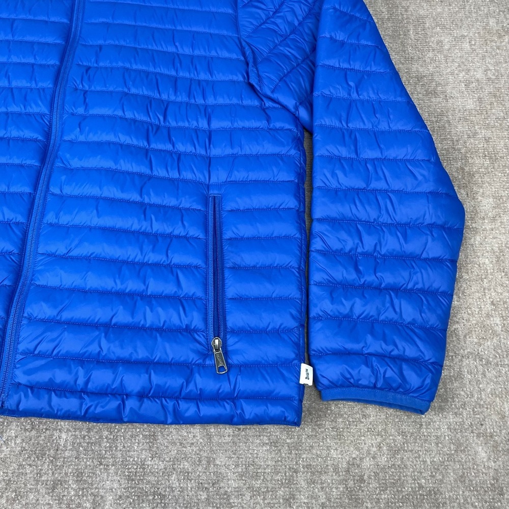 Duluth Trading Co. Puffer Jacket Mens‎ Large Blue Quilted Lightweight Full Zip - Picture 4 of 12